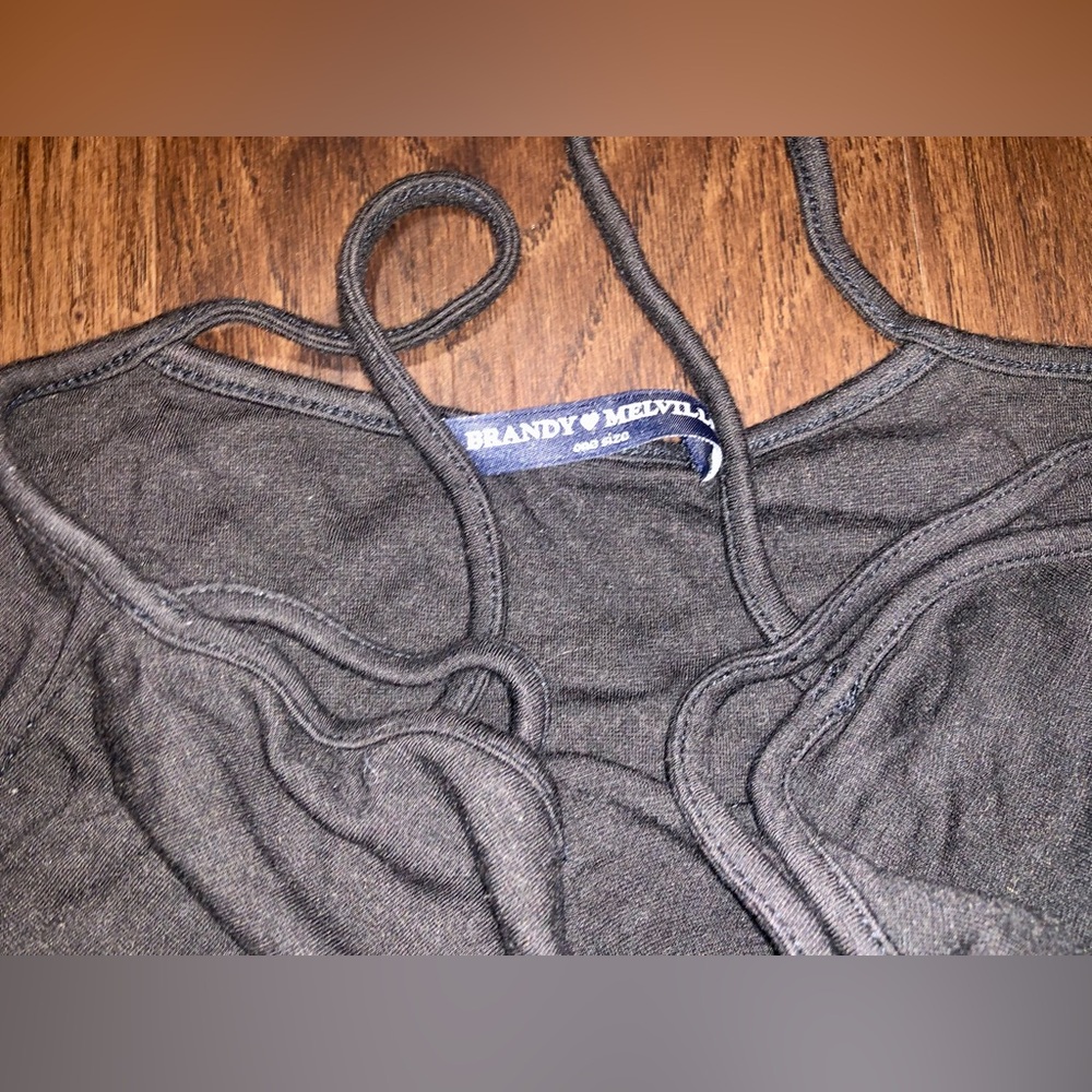 Brandy Melville Black Strappy Camisole - Picture 4 of 6